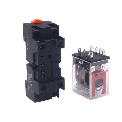 China Good Quality 10A 8pins Corrosion Protection DC 12V 24V AC 12V 36V 110V 220V 380V 14 Pin Electronic Electromagnetic Relay Module for sale