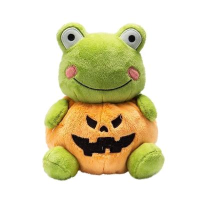 China Wholesale Adorable Trending Kawaii Mascot Promotional Custom Gifts Selling Pumpkin Crane Festival Lovely Bear Soft Halloween Plush Toy for sale