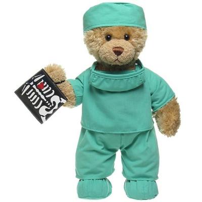 China LOW MOQ Plush Toy Doctor Teddy Bear With LOGO Promotional Hospital Gift Custom Promotional Gifts Stuffed Toy Plush Teddy Bear Soft Toys for sale