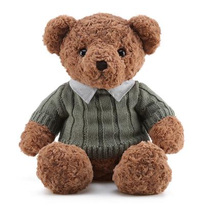 China Promotional Mickey Bear Sweater Gifts Bear Dress Teddy Bear Plush Toy Duffy Stuffed Doll for sale