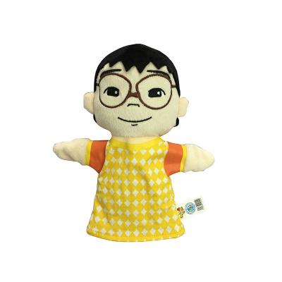 China Cartoon Character Malaysia Famous 7 Inch Hand Puppet Plush Stuffed Toys for sale