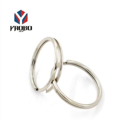 China good quality & Reasonable Price Fashion Metal Stainless Steel 33mm High Quality Key Ring Slot for sale