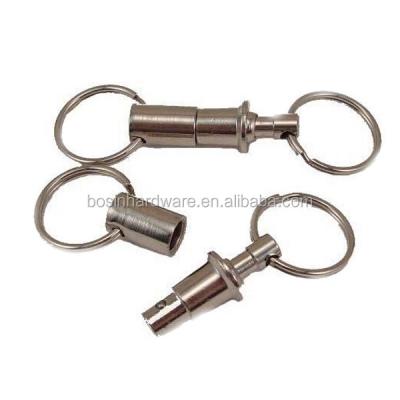 China Good quality & Reasonable Price Fashion High Quality Metal Detachable Quick Release Key Chain for sale