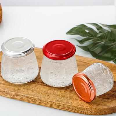 China Fresh Cooked Food Bird's Nest Round Glass Empty Bottle Can Be Customized High Quality Bird's Nest Bottle With Good Price Bird Jars for sale