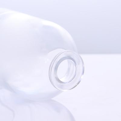 China Beverage Supplier 300ml Flask Glass Bottles For Cherry Vodka Tequila Bottle Manufacturer Liquor Store Supplies for sale