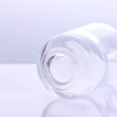 China Beverage Supplier 300ml Flask Glass Bottles For Cherry Vodka Tequila Bottle Manufacturer Liquor Store Supplies for sale