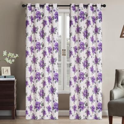 China Hot Selling Luxury Blackout European Style Curtains For Living Room Prinnted Curtains Gold Draperies for sale