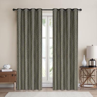 Κίνα Ready made sheer decoration fancy color jacquard window curtain fo r the living room hotel προς πώληση