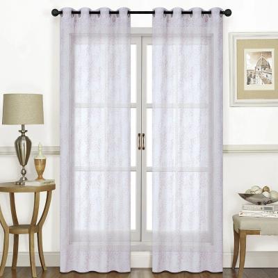 China Wholesale Decoration Luxury Modern Grommet Ready Made Curtain For Living Room Sets for sale