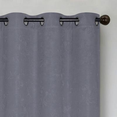 Chine Wholesale Blackout Hot Sale Soild Sun Block 3 Passage Blackout Curtain Fabric à vendre