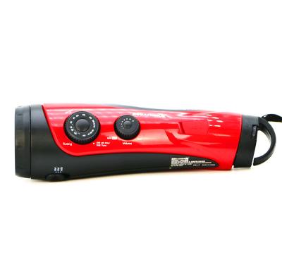 China AM/FM/WB Portable Analog Tuning Mono Speaker Radio With LED Flashlight And Lantern E-3A30 for sale