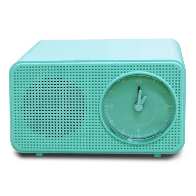 China High quality sound mono speaker ac alarm clock E-CE90 a1 auxin playback auxin function hot item w/Bluetooth for sale