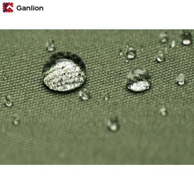 China 252g Autumn Plain Weave Brushed Polyester /Cotton font uniform fabric repellent Water-shrink-resistant for sale