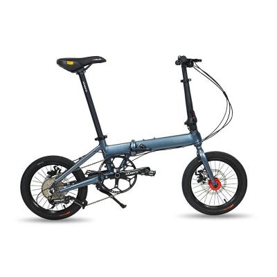 China Aluminum alloy foldable bike KOSDA dicycle 8-10 speed 16