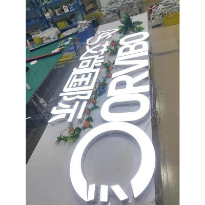 China Buildings 2020 high quality unlimited luminous word characters led luminous backlit letter logo sign for sale