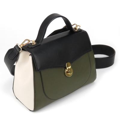 China European Party PU Style Texture One-shoulder Messenger Handbag Simple Luxury Casual Female Flip Leather Female Bag for sale