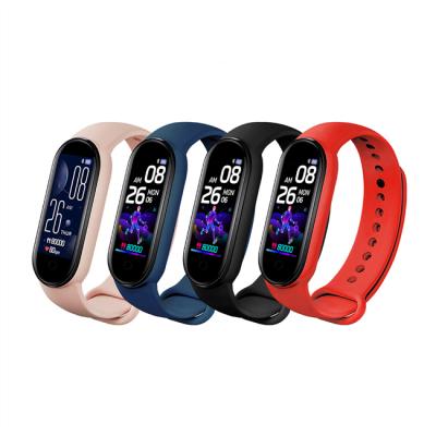 China Newest APP control M6 band fitness tracker wristband heart rate smart wristwatches ip67 high-end smart wristband for sale