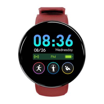 China Build in 2022 new arrivals d18 BT wristband smartwatch 1.44 inch screen round 116 heart rate blood pressure waterproof smartwatch for sale