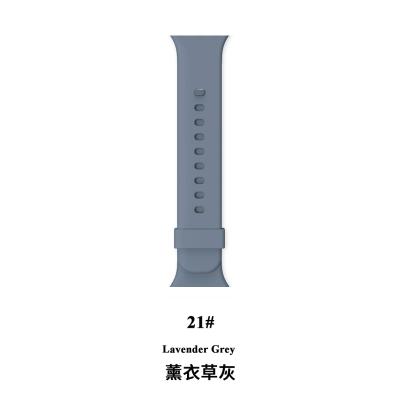 China Colorful New Design Cheap Replacement Silicone Rubber Smart Watch Strap Band For iwatch 4 5 6 series for sale