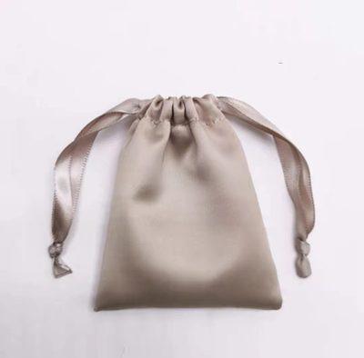 China High Quality Promotion Luxury Custom Logo Package Hair Satin Soft Dust Bags for sale