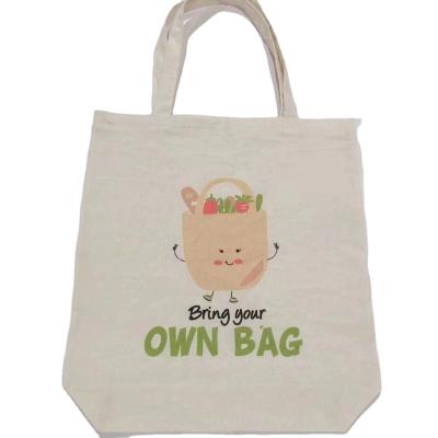 China Promotion High Quality Digital Printing Custom Printed Logo Standard Size Shopping Eco Tote 5oz 8oz 10oz Cotton Canvas Bags for sale