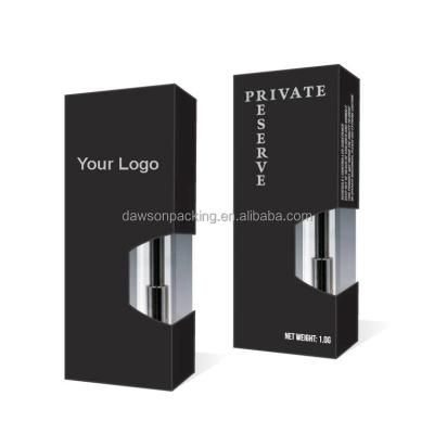 China Custom Logo Exclusive Child Proof Recyclable 510 Cartridges Packaging Box Cylinder Tube Carts Packaging Gift Boxes Eco Friendly for sale