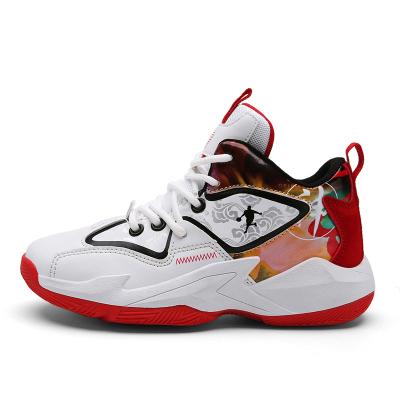 China Anti-slip/cushioning/light weight wrestling shoes good quality kids kids shoes fashionable basketball shoes for sale