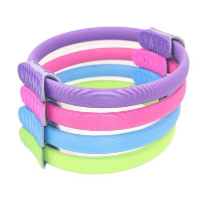 China High Quality Pilates Exercise Fitness Rings Double Handle Yoga Pilates Ring for sale