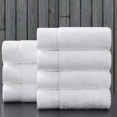 China Custom Hotel Cotton Towel White Towel For Hotel Bath Towel for sale