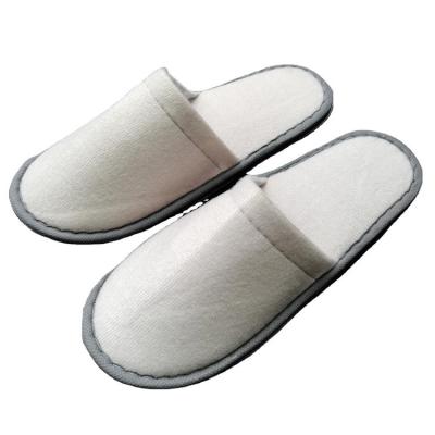 China Exquisite disposable hotel amenities wholesale custom hotel indoor disposable spa slippers for sale