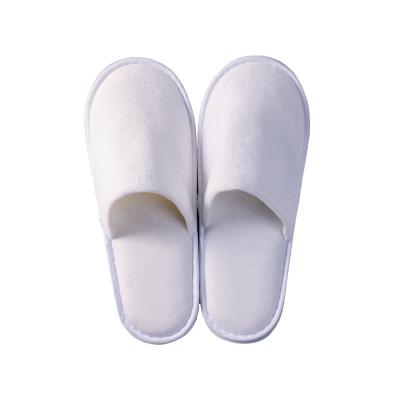 China Custom Quick Disposable Disposable Terry Cotton Slippers Spa Slippers Hotel Travel Airline Travel Airline Hotel Bath Spa Slippers Narrow Toe for sale