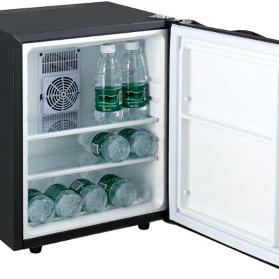 China 30 Liter Foam Plastic Custom Door Hotel Minibar Fridge for sale