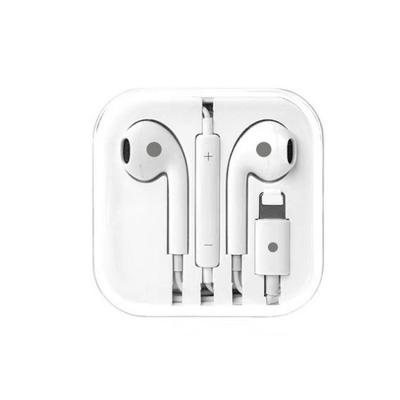 China MIC+VOLUME CONTROL IOS mobile phone earbuds hand free earpod MIC+volume for apple earphone for iphone 5/6/7/8/9/x/11/12 earphone for sale