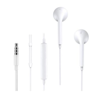 China High quality MIC and volume noise canceling heavy bass 3.5mm jack IOS earphone earbuds earpod for iphone for apple earbuds for sale