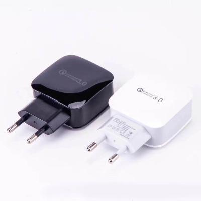 China High Quality Mobile Phone QC3.0 Quick Charger QC3.0 Quick Charger 18W 5V 3.1A Output Wall Plug Charging Adapter Phone Charger for sale