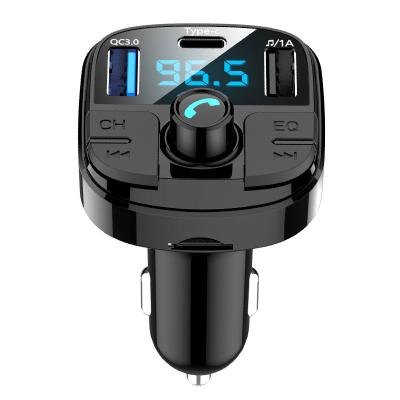 China CAR CHARGER QC3.0 TYPE C USB Charger Car MP3 EQ fm transmitter player for sale