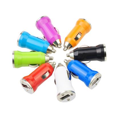 China UniversalÂ   Mini Car Charger ABS Charging Adapter for Car for Mobile Phone Charging for sale