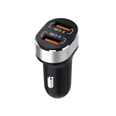 China Dual Microphone New Arrival QC 3.0 Car Phone Charger for sale