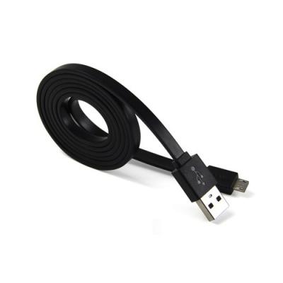 China Convenient 1M/3FT Micro Usb Ribbon Flat Usb Data Charging Cable for sale