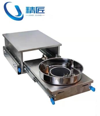 China Double Layer Motorhome Camper Stainless Steel Gas Stove Pulling Type Stainless Steel Slide Out Kitchen For Camper Trailer RV Caravan for sale