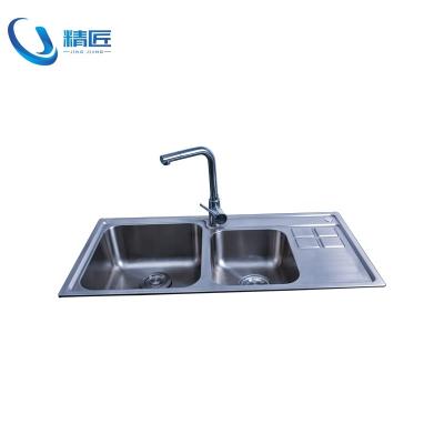 China With Faucet Stainless Steel Kitchen Sink Custom Made Stainless Steel Kitchen Sink for sale