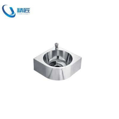 China Traditional Industrial Stainless Steel Basin Lavatory Corner Sink for sale