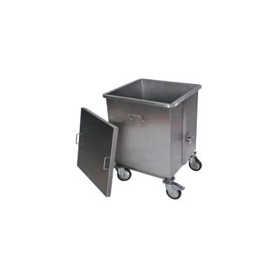 China Removable Stainless Steel Stainless Steel Waste Bin Trash Bin Stainless Steel Storage Bin for sale