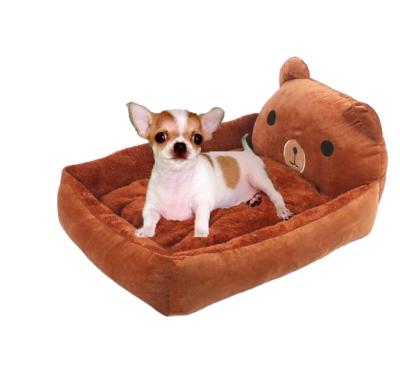 China Travel Cartoon Kennel Keep Warm Teddy Small And Medium Sized Pet Nest Dog Mat Cat Nest Year Round for sale