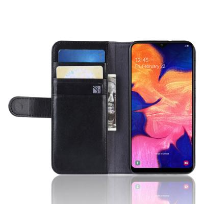 China Four Corner Protect Shockproof New Design For Samsung A10 Case Cell Phone Leather Accessories Leather Wallet Set Factory Direct for sale