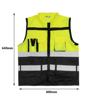 China Protective Vest Barrier Reflective Safety Salvation Visible Work Breathable for sale