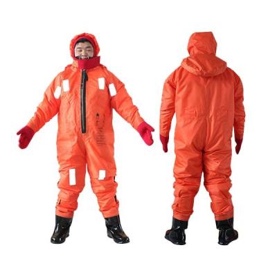 China Rescue In Sea EC Approvled Thermal SOLAS Immersion Suits Immersion Suits for sale