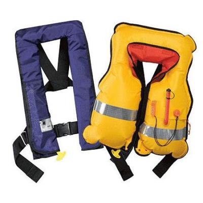 China CE Certificate Professional Life Jacket CO2 Fishing for sale