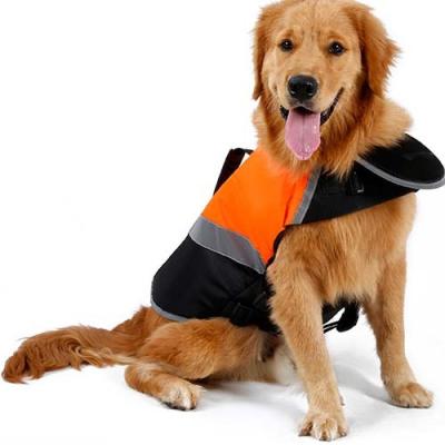 China Max Safety China Manufacturer Dog Life Jackets With Rescue Handle Top Quality Dog Lifevest for sale