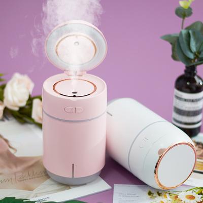 China China Supplier Car Aroma Essential Oil Diffuser Air Mini 400ML LED Hotsale OEM Humidfieir Usb Light Humidifier for sale